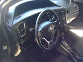 2015 HONDA CIVIC, BLACK, SE MODEL, 1.8L, AT.   A26273